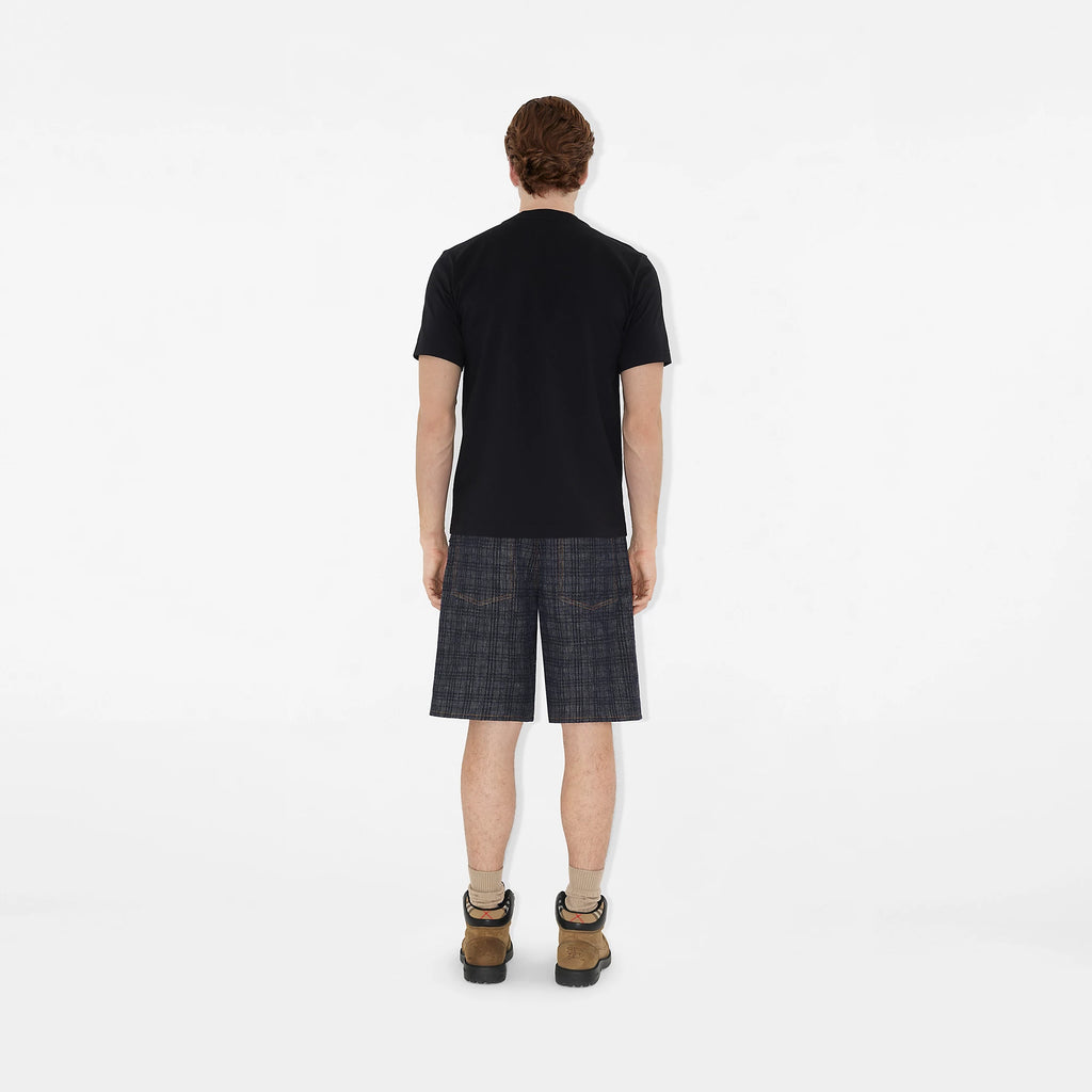 Knight Stamp Cotton T-shirt