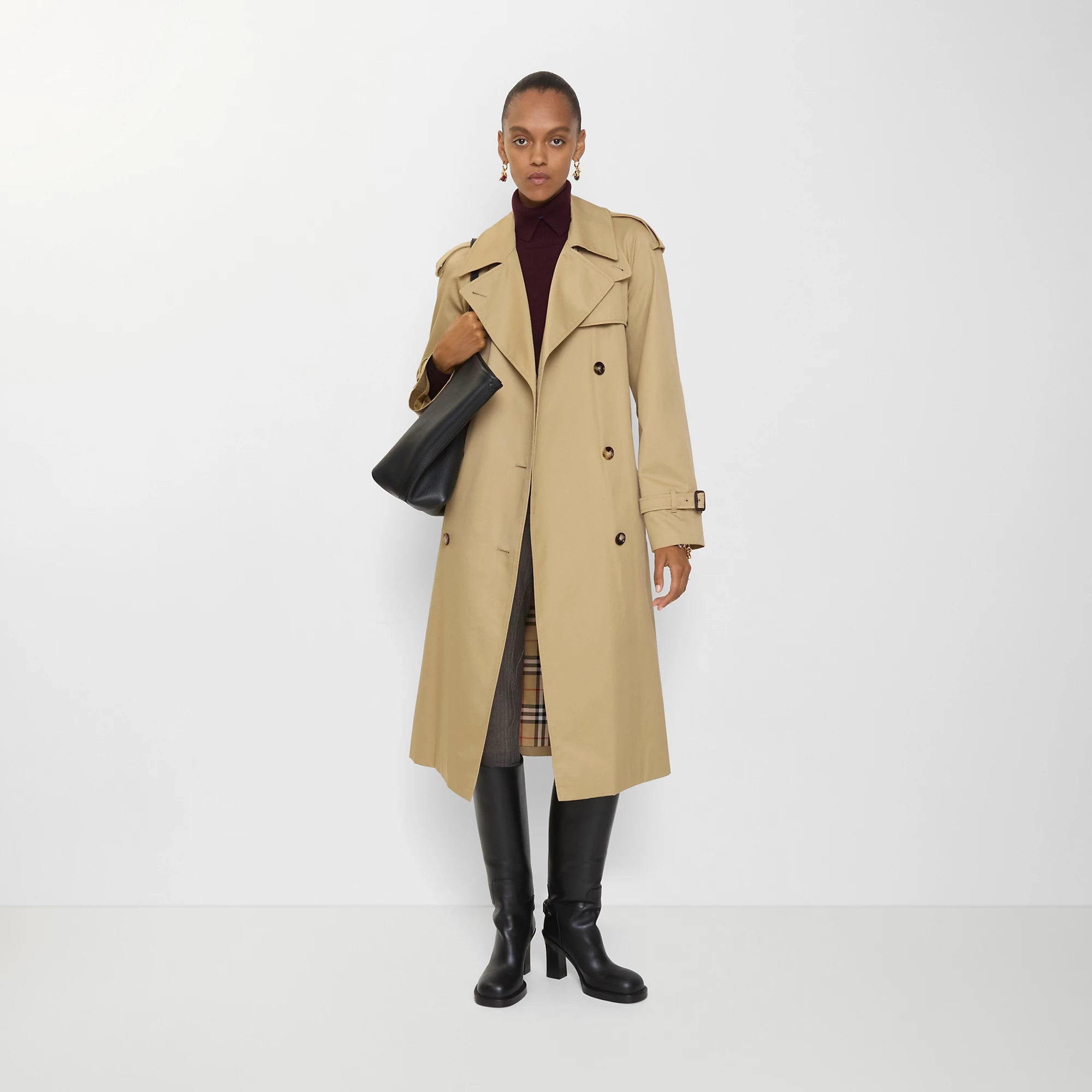 Long Castleford Trench Coat