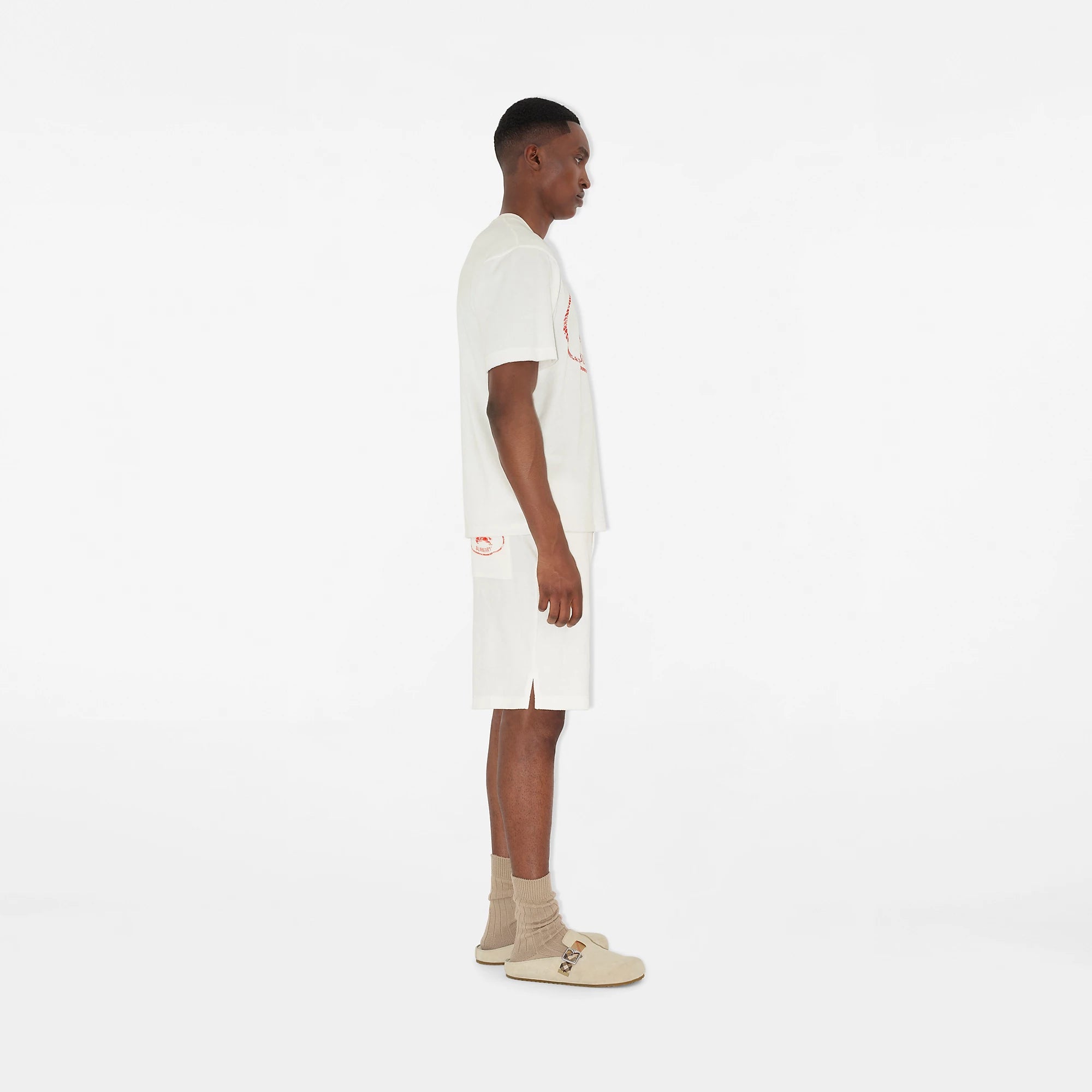 Knight Stamp Towelling T-shirt