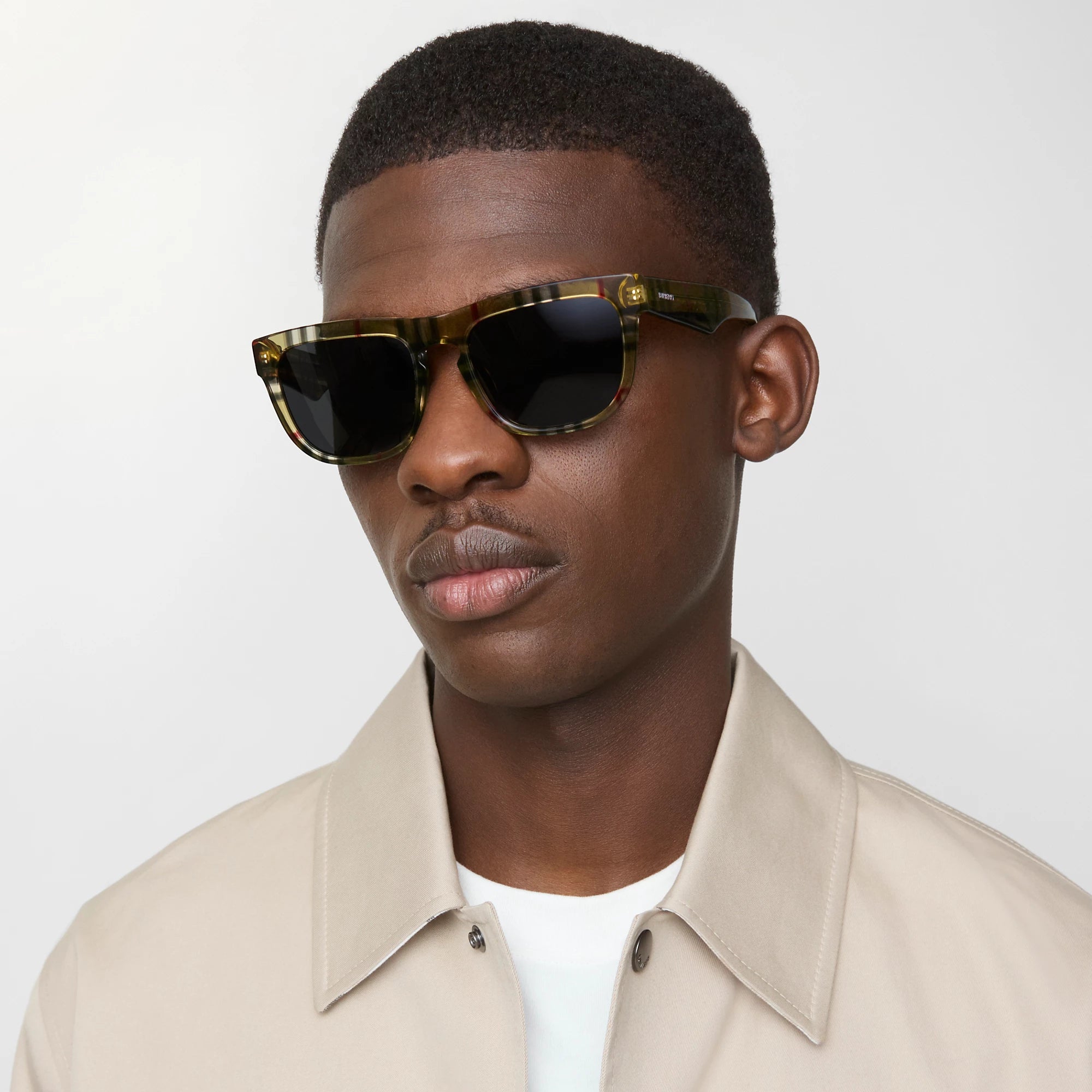 Check Square Sunglasses