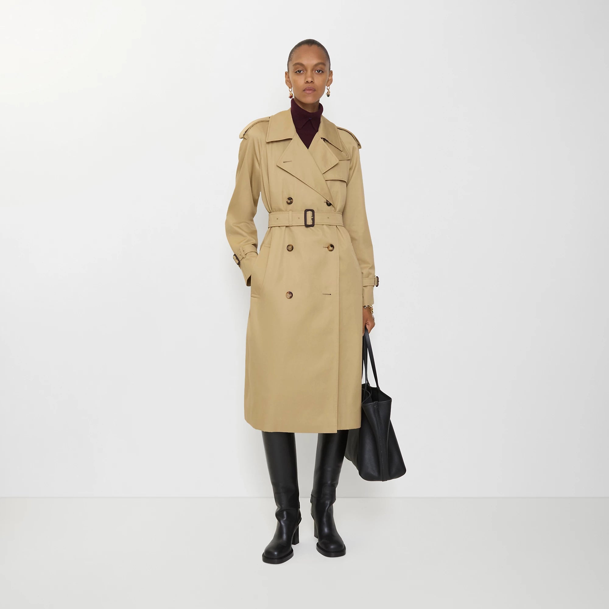 Long Castleford Trench Coat