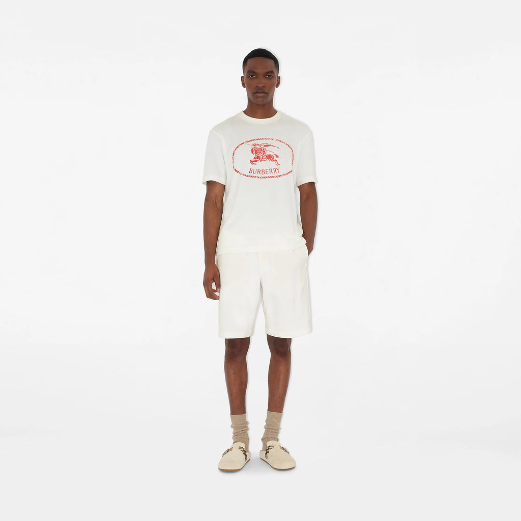 Knight Stamp Towelling T-shirt