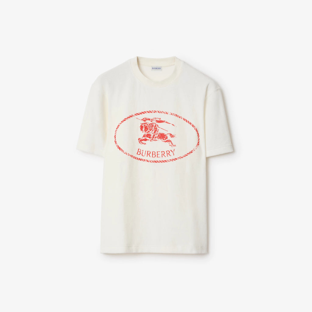 Knight Stamp Towelling T-shirt