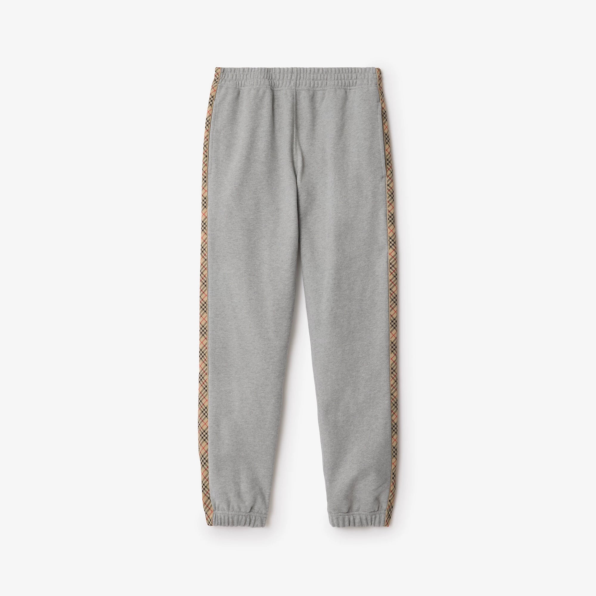 Check Trim Jogging Pants